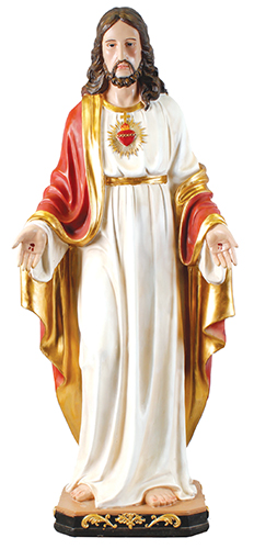 Sacred Heart of Jesus Statue - 48in