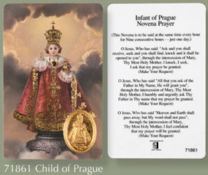 Child of Prague - Prayer Card