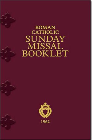 Roman Catholic Sunday Missal Booklet (1962)