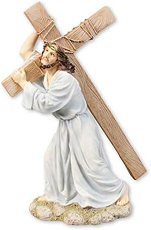 Lord Carrying Cross Statue
