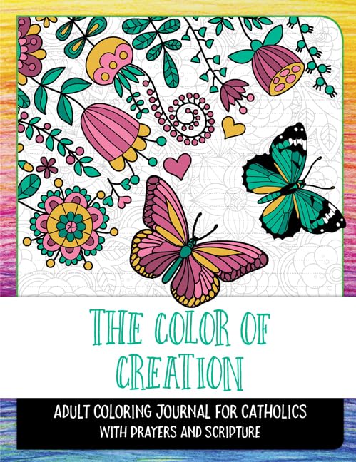 Colour of Creation: Adult Colouring Journal for Catholics