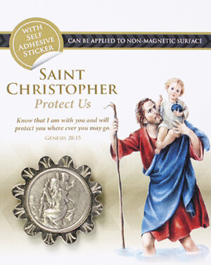 St. Christopher Car Plaque