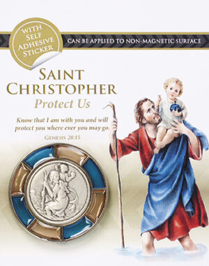 St. Christopher Car Plaque