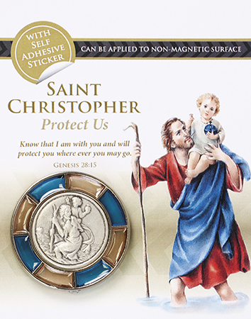 St. Christopher Car Plaque
