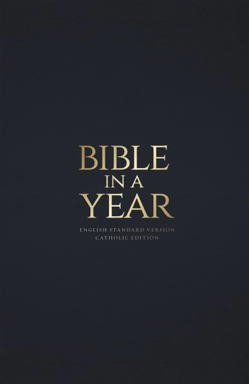 Bible in a Year (English Standard Version) Leather edition