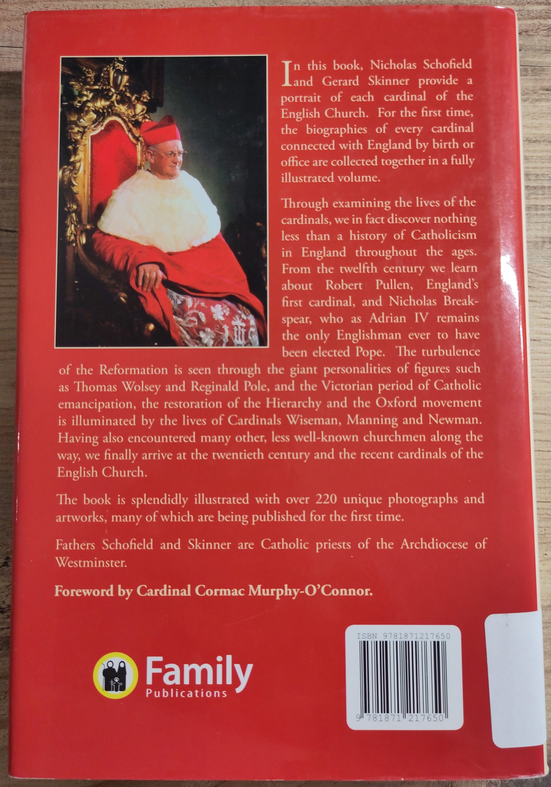 The English Cardinals (used book) - Image 2