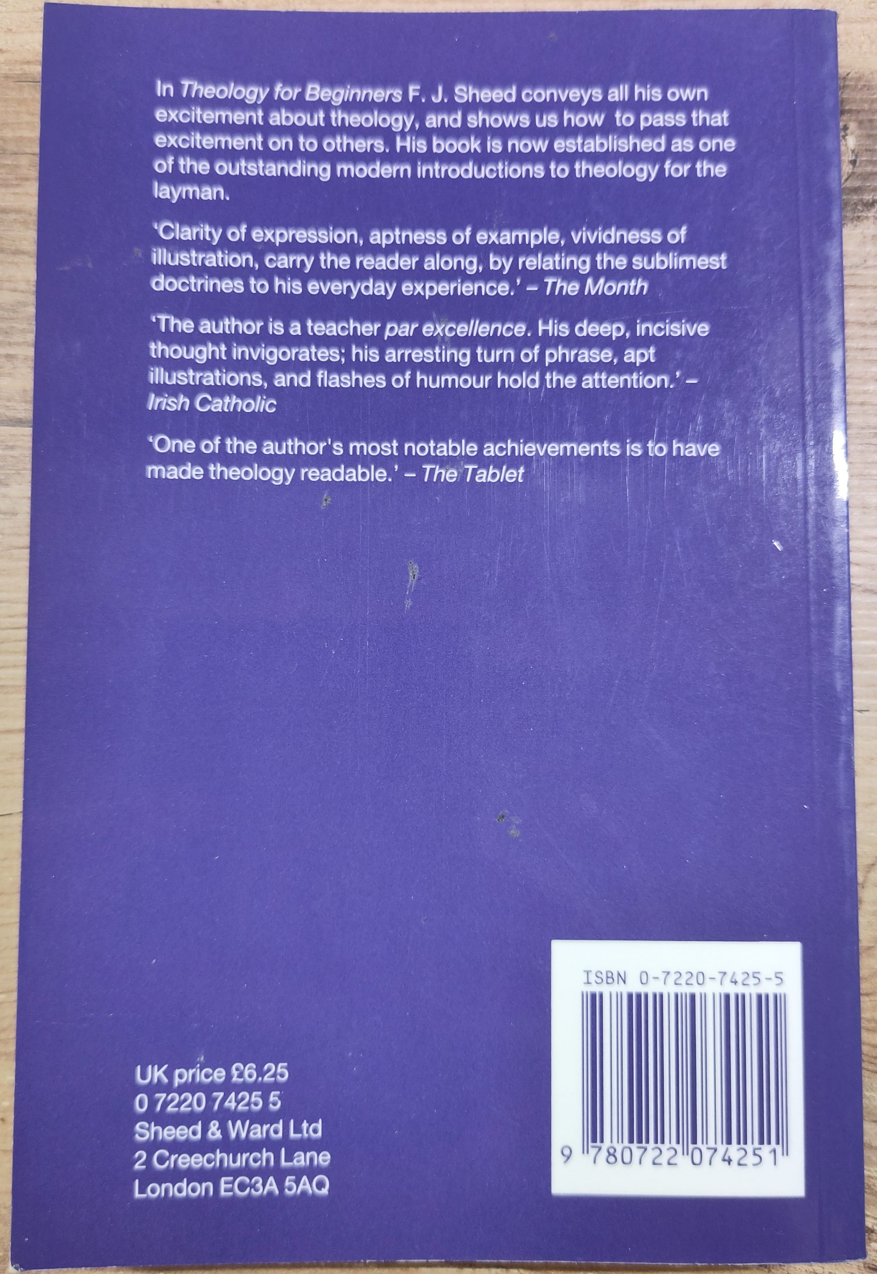 Theology for Beginners (used book) - Image 2