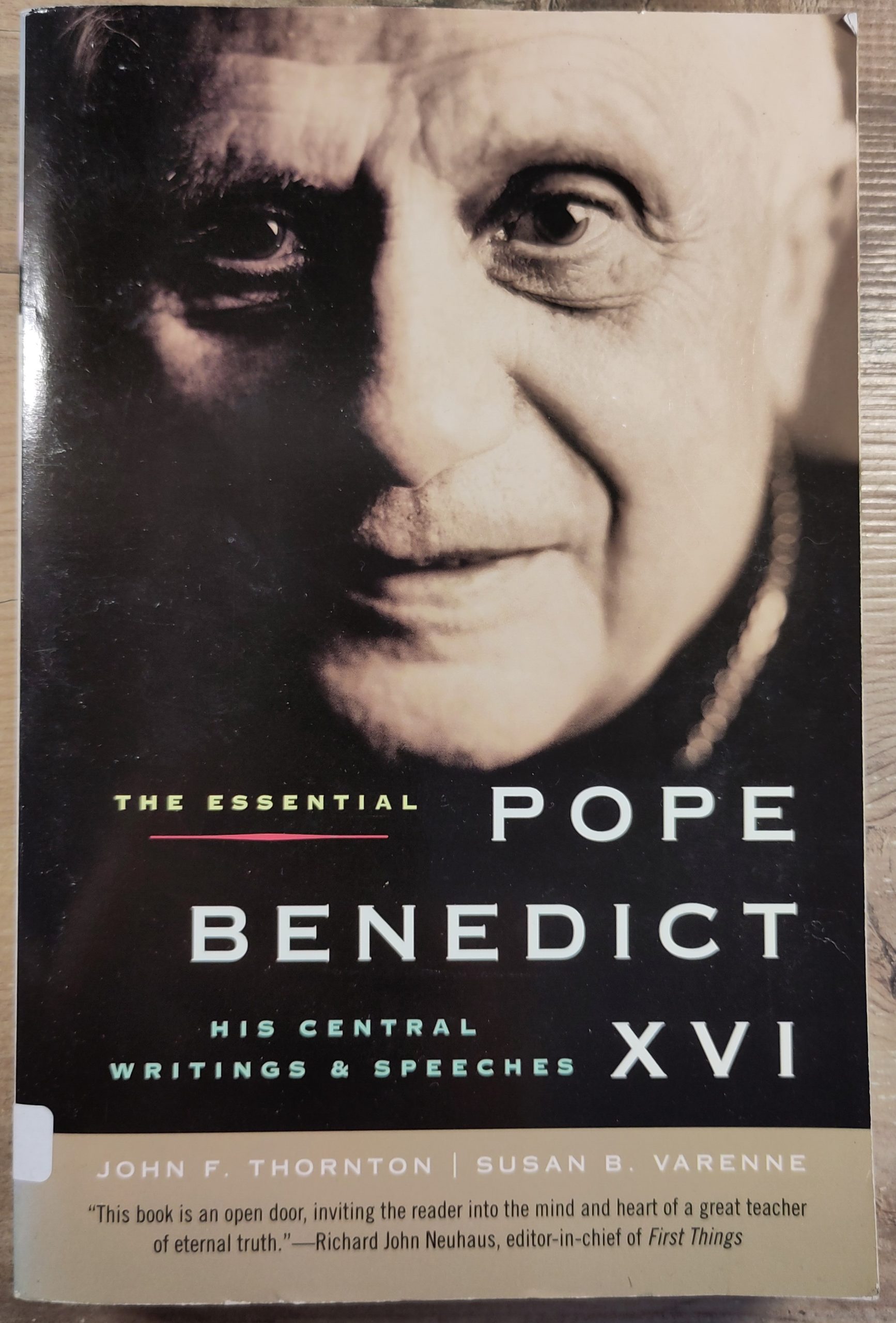 The Essential Pope Benedict XVI: His Central Writings & Speeches (used book)