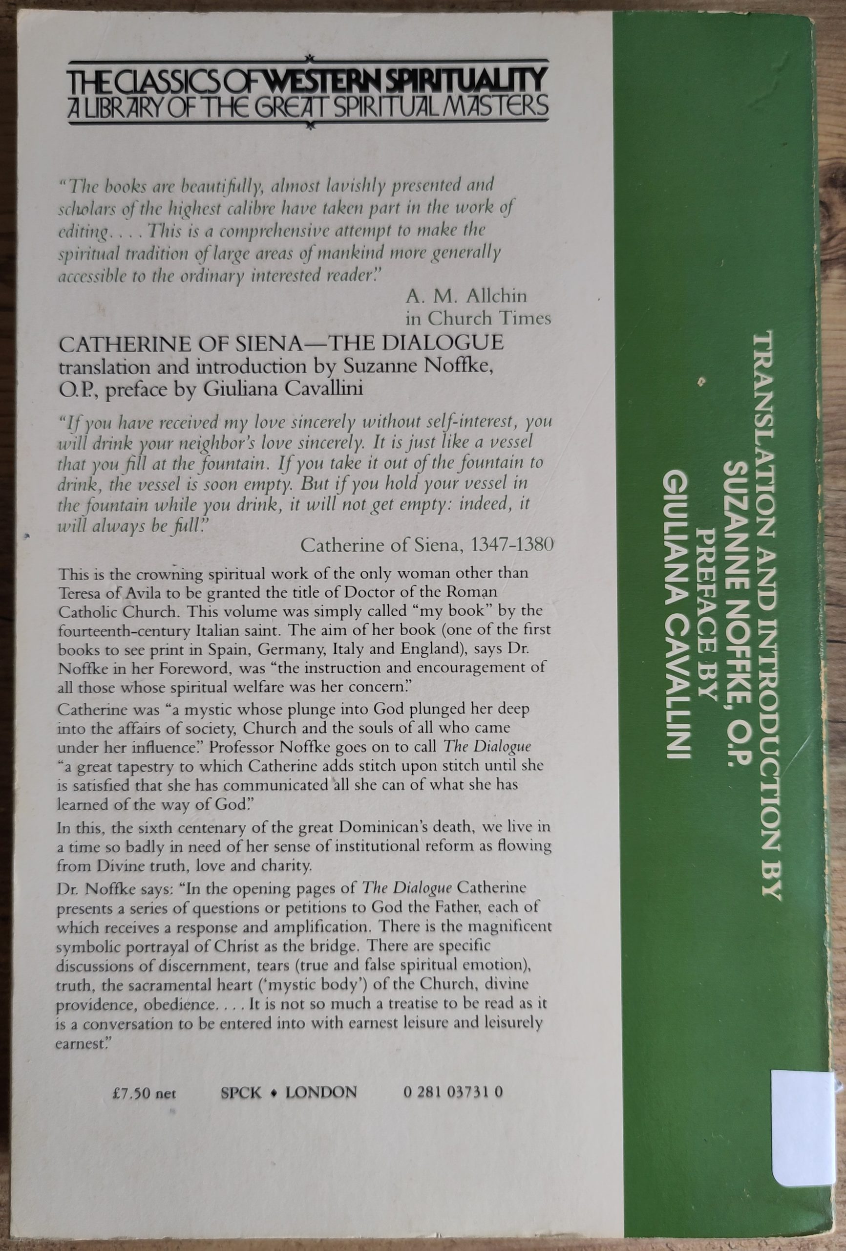 Catherine of Siena: The Dialogue (Used book) - Image 2